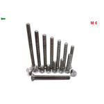 M6 TYTANOWE ŚRUBY GRADE 5 Ti6Al4V DIN 933 M6 TYTANOWE ŚRUBY GRADE 5 Ti6Al4V DIN 933